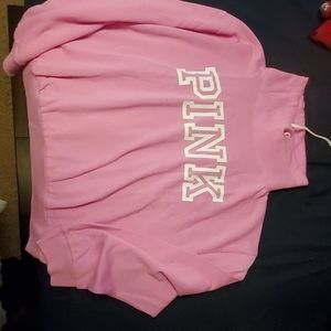 PINK cowl neck size L